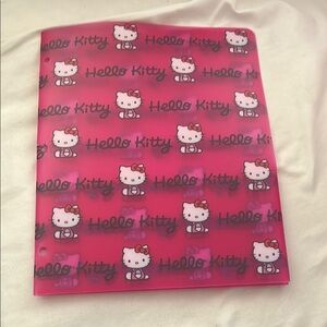 Hello Kitty Pink Document Organizer